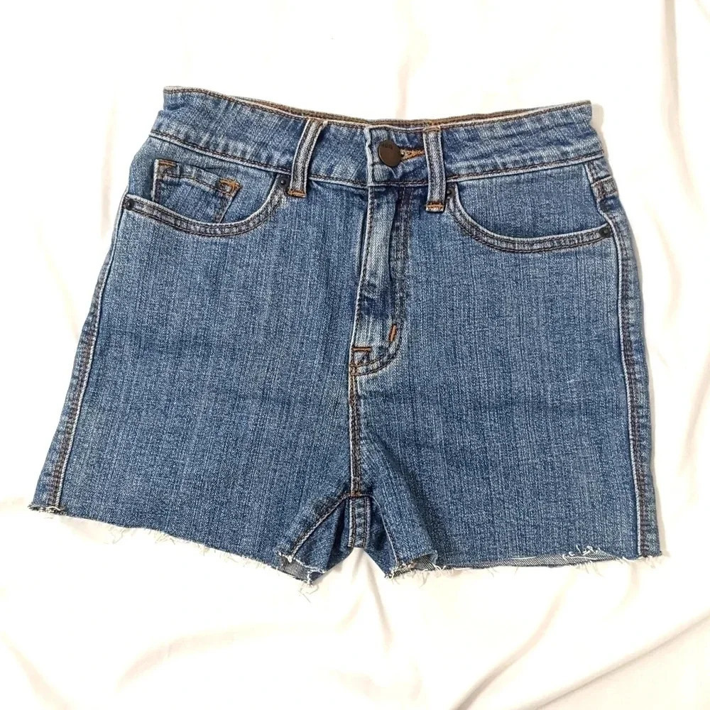 BDG High Rise Denim Jean Shorts, size 25